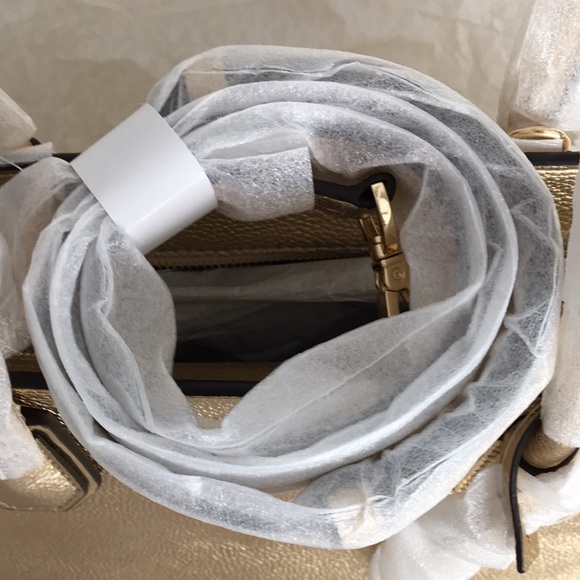 MICHAEL Michael Kors Studio Mercer Metallic Tote NWT - Picture 5 of 9